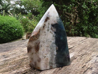 Polished Stunning Watermelon Fluorite Standing Free Form  x 1 From Uis, Namibia - TopRock