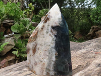 Polished Stunning Watermelon Fluorite Standing Free Form  x 1 From Uis, Namibia - TopRock