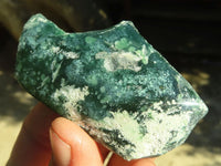 Polished One Side Polished Emerald Mtorolite Plates  x 24 From Zimbabwe