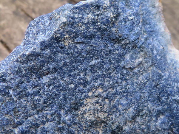 Natural Rare Blue Dumortierite Rough Specimens  x 3 From Mozambique - TopRock