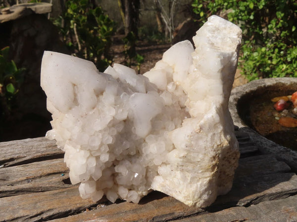 Natural Castle Quartz Cluster x 1 From Ivato, Madagascar