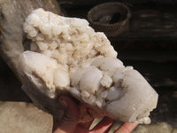 Natural Castle Quartz Cluster x 1 From Ivato, Madagascar