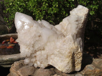 Natural Castle Quartz Cluster x 1 From Ivato, Madagascar