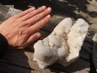 Natural Castle Quartz Cluster x 1 From Ivato, Madagascar