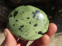 Polished Leopard stone Gallets  x 12 From Zimbabwe