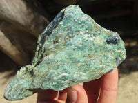 Natural Blue Kyanite Crystals In Green Fuchsite Matrix Specimens  x 6 From Karoi, Zimbabwe