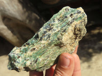 Natural Blue Kyanite Crystals In Green Fuchsite Matrix Specimens  x 6 From Karoi, Zimbabwe