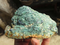 Natural Blue Kyanite Crystals In Green Fuchsite Matrix Specimens  x 6 From Karoi, Zimbabwe