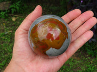 Polished Polychrome Jasper Spheres x 2 From Madagascar - TopRock