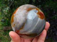 Polished Polychrome Jasper Spheres x 2 From Madagascar - TopRock