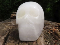 Polished Hand Carved Quartz Crystal Skull x 1 From Madagascar - TopRock