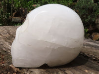 Polished Hand Carved Quartz Crystal Skull x 1 From Madagascar - TopRock