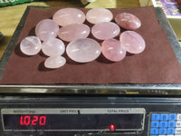 Polished Gemmy Ambatondrazaka Rose Quartz Gallet Free Form - sold per 1 kg From Madagascar - TopRock