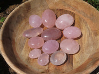 Polished Gemmy Ambatondrazaka Rose Quartz Gallet Free Form - sold per 1 kg From Madagascar - TopRock