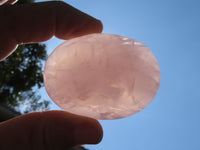 Polished Gemmy Ambatondrazaka Rose Quartz Gallet Free Form - sold per 1 kg From Madagascar - TopRock