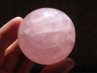 Polished  Star Rose Quartz Spheres x 4 From Ambatondrazaka, Madagascar - TopRock