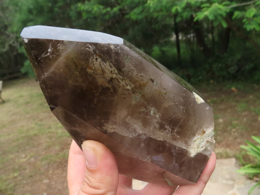 7.9 Smoky, Yellow Quartz Crystal (Heat Treated) - Madagascar (#175724) For  Sale 
