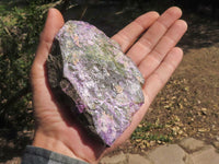 Natural Purple Stichtite With Green Serpentine Specimens  x 6 From Southern Africa - TopRock