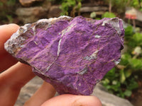 Natural Metallic Purpurite Cobbed Specimens  x 12 From Erongo, Namibia - Toprock Gemstones and Minerals 