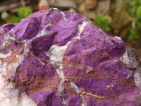 Natural Metallic Purpurite Cobbed Specimens  x 12 From Erongo, Namibia - Toprock Gemstones and Minerals 