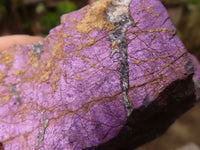 Natural Metallic Purpurite Cobbed Specimens  x 12 From Erongo, Namibia - Toprock Gemstones and Minerals 