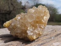 Natural Golden Limonite / Lemonite Quartz Clusters  x 10 From Solwezi, Zambia - TopRock