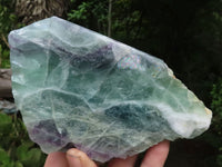 Polished Watermelon Fluorite Standing Slabs  x 3 From Namibia - TopRock