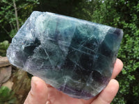 Polished Watermelon Fluorite Standing Slabs  x 3 From Namibia - TopRock