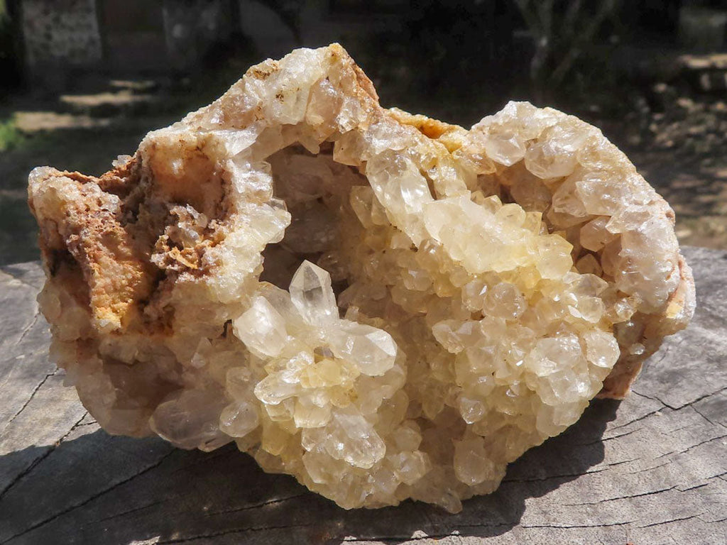 Limonite Quartz Freeform online from Madagascar