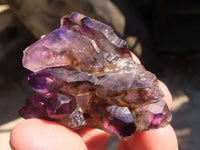 Natural Skeletal & Sceptre Amethyst Crystals  x 12 From Chiredzi, Zimbabwe