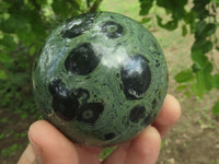 Polished Stromatolite / Kambamba Jasper Spheres  x 6 From Mahajanga, Madagascar - TopRock