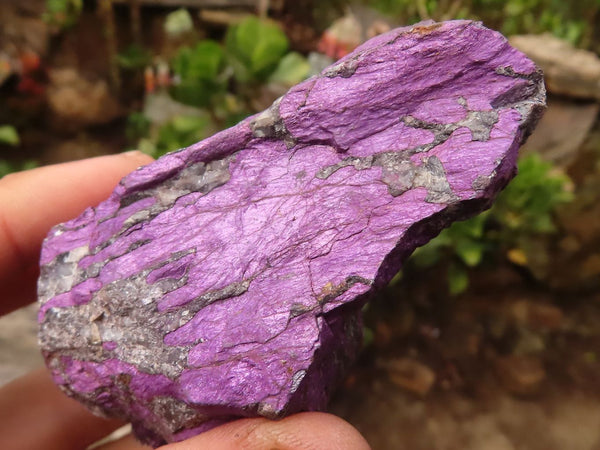 Natural Metallic Purpurite Cobbed Specimens  x 12 From Erongo, Namibia - Toprock Gemstones and Minerals 