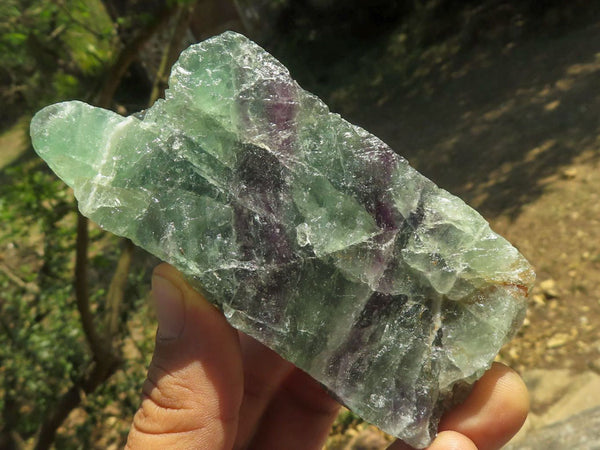 Natural Cobbed Watermelon Fluorite Specimens  x 5 From Uis, Namibia - TopRock