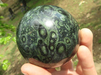 Polished Stromatolite / Kambamba Jasper Spheres  x 6 From Mahajanga, Madagascar - TopRock