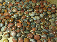 Polished Polychrome Jasper Gallets & Picasso Jasper All Palm Size - sold per 1 kg From Madagascar - TopRock