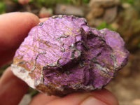 Natural Metallic Purpurite Cobbed Specimens  x 12 From Erongo, Namibia - Toprock Gemstones and Minerals 