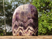 Polished Large Dream Amethyst Standing Free Form x 1 From Madagascar - Toprock Gemstones and Minerals 