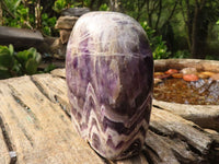 Polished Large Dream Amethyst Standing Free Form x 1 From Madagascar - Toprock Gemstones and Minerals 