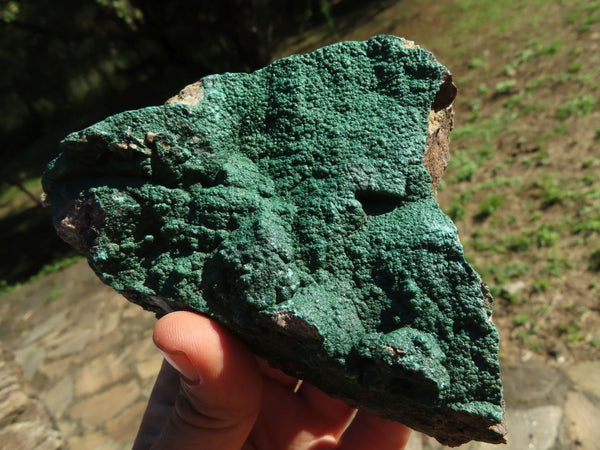 Natural Crystalline Malachite Specimens x 2 From Tenke Fungurume, Congo - TopRock