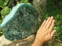 Polished Huge Mtorolite / Emerald Chrysoprase Display Piece x 1 From Zimbabwe - TopRock