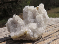 Natural Rare Hollow "Snow" Quartz Clusters  x 12 From Alberts Mountain, Lesotho - TopRock