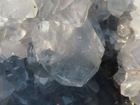 Natural XXL Gemmy Blue Double Barrelled Celestite Geode  x 1 From Sakoany, Madagascar - Toprock Gemstones and Minerals 