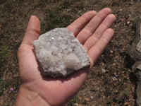 Natural Rare Hollow "Snow" Quartz Clusters  x 12 From Alberts Mountain, Lesotho - TopRock