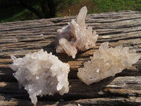 Natural Small Intact Optic Quartz Clusters x 24 From Madagascar - TopRock