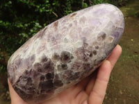 Polished Smokey Flower Amethyst Standing Free Form  x 1 From Madagascar - TopRock