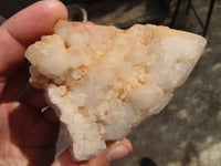 Natural Castle Quartz Clusters x 6 From Ivato, Madagascar