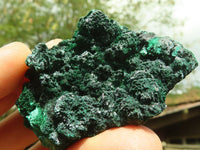 Natural Chatoyant Silky Malachite Specimens  x 12 From Kasompe, Congo - Toprock Gemstones and Minerals 