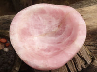 Polished Extra Large Pink Rose Quartz Bowl  x 1 From Ambatondrazaka, Madagascar - Toprock Gemstones and Minerals 