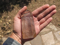 Polished Beautiful Trio Of Smokey Quartz Points  x 3 From Madagascar - TopRock