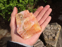 Natural New Sunset Orange Calcite Specimens  x 6 From Spitzkop, Namibia